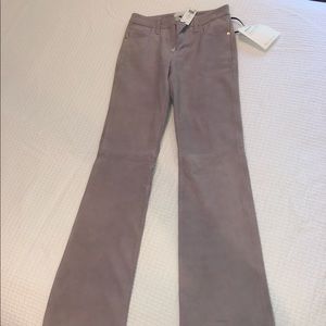 Current Elliot suede lavender pants
